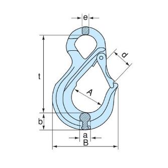 イーグルクランプ（株） チェーンアクセサリー(金具) スリングフック SHE スリングフック SHE-6