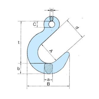 イーグルクランプ（株） ファンドリーフック・アイ型 FHE ファンドリーフック FHE-8