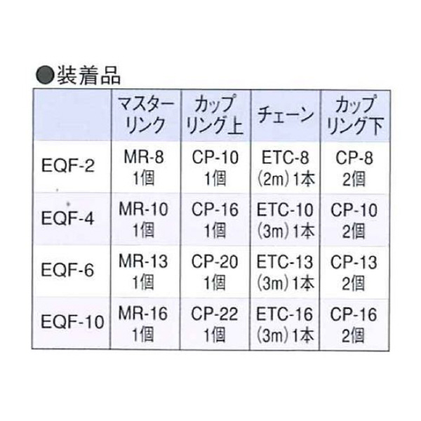 イーグルクランプ（株） チェーンバランサー EQF型 チェーンバランサー EQF-2