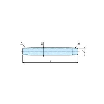 （株）ナベヤ インサートノズル 長ニップル LNP3 インサートノズル　長ニップル LNP3-3150