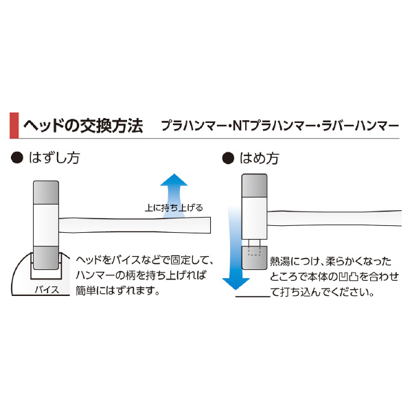 オーエッチ工業（株） NTプラハンマー(1－1/2) NT-15 ＮＴプラハンマー（１－１／２） NT-15