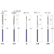 日本精密機械工作（株） 電着ダイヤモンドヤスリ 5本セット X