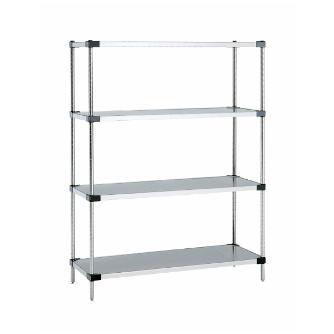 エレクター（株） スーパーシリーズ 430ソリッドシェルフ 3段セット ４３０ソリッドエレクター・シェルフ LSS610･P1390-3