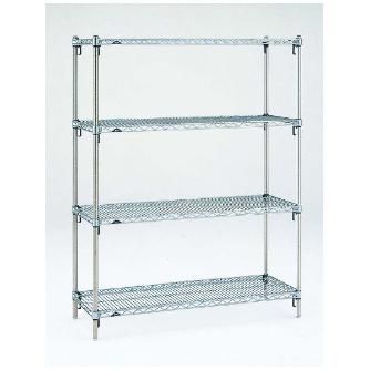 エレクター（株） スーパーアジャスタブルシェルフ A1848 スーパーアジャスタブルシェルフ A1848NC･86P-6