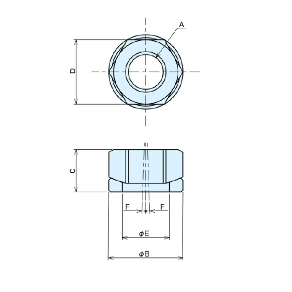 （株）ナベヤ レベル調整用球面ナット LTW レベル調整用球面ナット LTW06