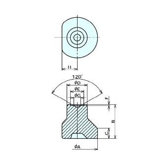 （株）ナベヤ レベリングプレートかさあげ型(据置) LPH レベリングプレートかさあげ型（据置） LPH-1212