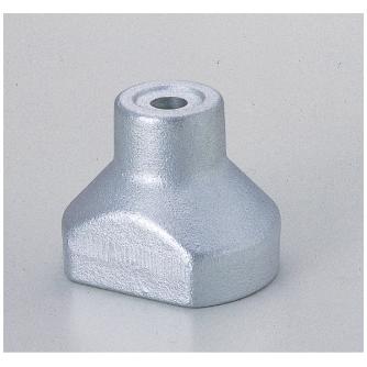 （株）ナベヤ レベリングプレートかさあげ型(アンカー) LPH レベリングプレートかさあげ型（アンカー） LPH-1212-H24