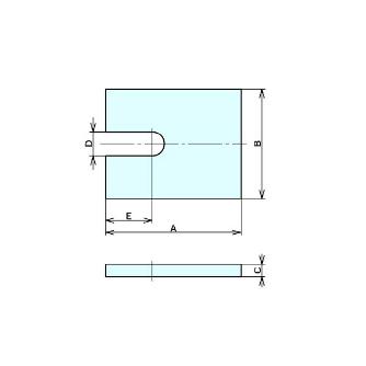 （株）ナベヤ レベリングブロック用 ベースプレート LB レベリングブロック用　ベースプレート LB2