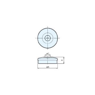 （株）ナベヤ レベリングエレメントBNRV BNRV レベリングエレメントＢＮＲＶ BNRV050PBR7