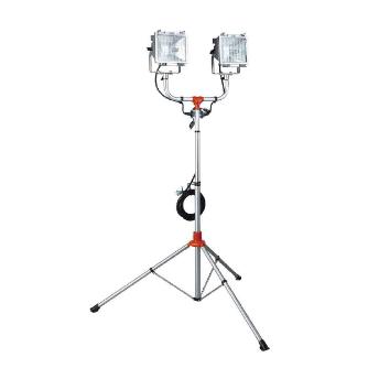 （株）ハタヤリミテッド 防災用ハロゲンライトセット 500W スタンド付ハロゲンライト PHCX-505SN