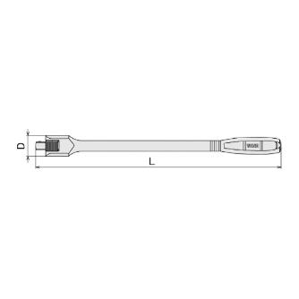 ＴＯＮＥ（株） ロングスピンナハンドル NS3L スピンナハンドル NS3L