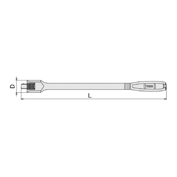 ＴＯＮＥ（株） ロングスピンナハンドル NS4L スピンナハンドル NS4L