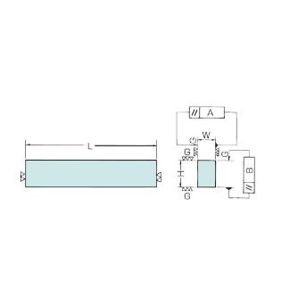 大西測定（株） 鋼製ブロック 121A 鋼製ブロック 121A-010050050