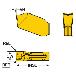 サンドビック（株） コロカットQD チップ 【C】 QD-NH コロカットＱＤ　チップ　【Ｃ】 QD-NH-0400-0002-CM H13A