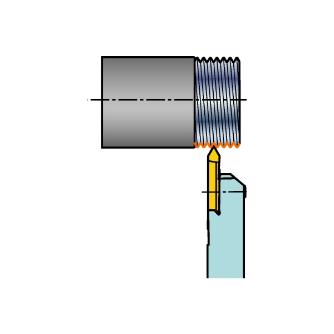 サンドビック（株） コロカットXS チップ 【C】 MAT コロカットＸＳ　チップ　【Ｃ】 MATR 3-MM01F-030-A 1105