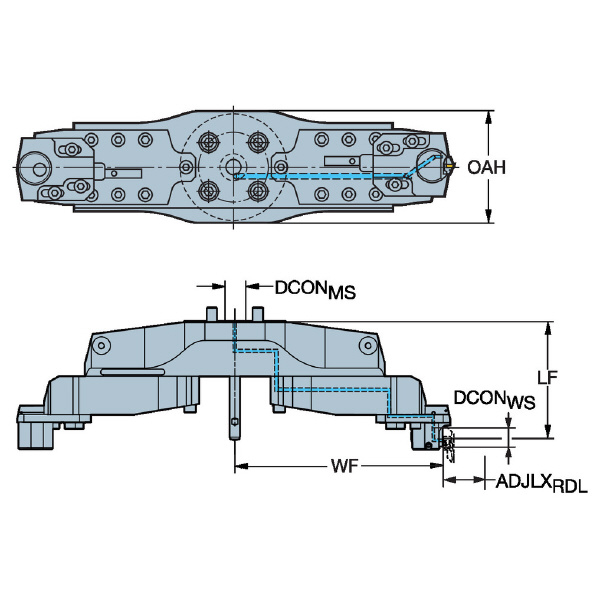 サンドビック（株） コロボア825カッティングユニット【E】 825 コロボア８２５カッティングユニット【Ｅ】 825-1275SL32