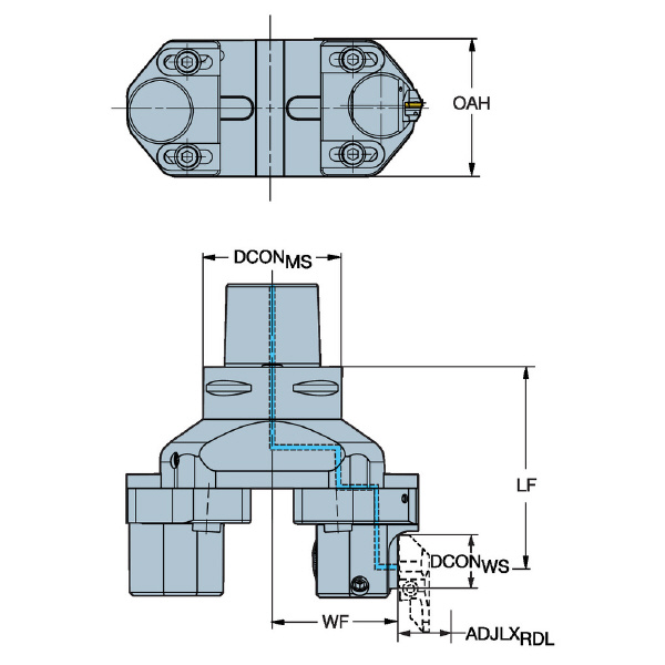 サンドビック（株） コロボア825カッティングユニット【E】 825 コロボア８２５カッティングユニット【Ｅ】 825-315SL32-C8
