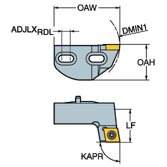 サンドビック（株） デュオボア スライド 391.68 デュオボア　スライド　【Ｅ】 391.68F-6-084 30 CC12