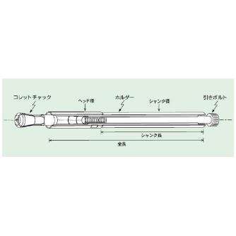 （株）三洋製作所 スレンダーチャック セット SH8 スレンダーチャック　セット SH8-60S