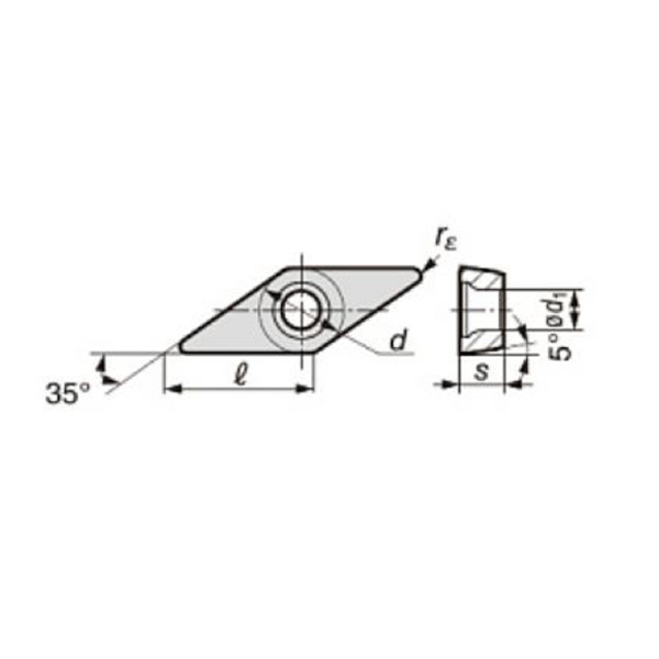 住友電気工業（株） スローアウェイチップ VBGT-AY スローアウェイチップ VBGT110302L-AY H1