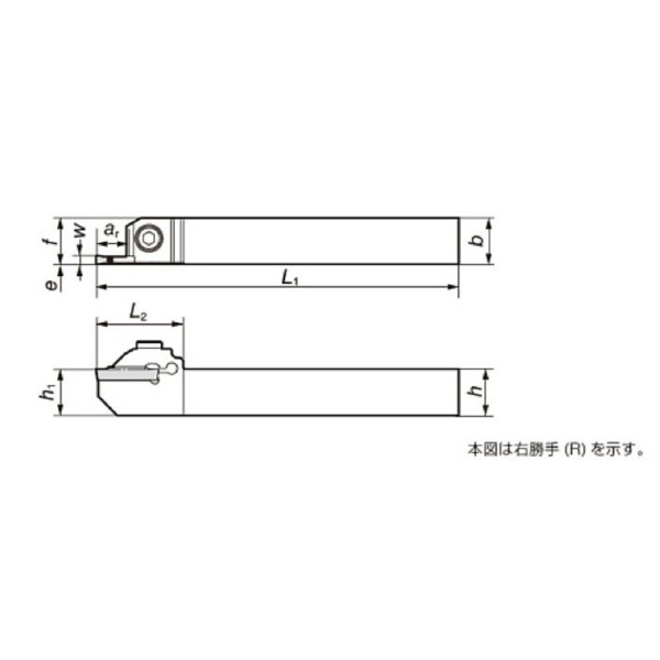 住友電気工業（株） SEC－溝入れバイト ホルダ GNDM ＳＥＣ－溝入れバイト　ホルダ GNDML1616JX-1.510