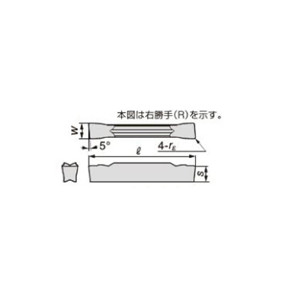 住友電気工業（株） SEC－溝入れバイト インサート GCML-CG ＳＥＣ－溝入れバイト　インサート GCML2002-CG-05 AC530U