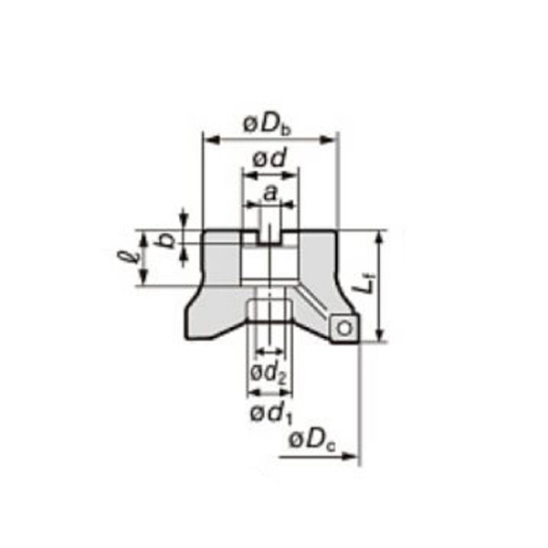 住友電気工業（株） SEC－ウェーブミル カッタ WFXF-RS ＳＥＣ－ウェーブミル　カッタ WFXF08080RS