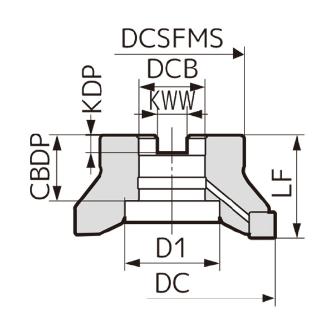 住友電気工業（株） SEC－ウェーブミル カッタ WFXF-RS ＳＥＣ－ウェーブミル　カッタ WFXF08100RS