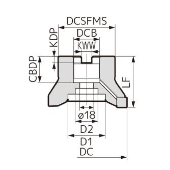 住友電気工業（株） SEC－ウェーブミル カッタ WFXF-R ＳＥＣ－ウェーブミル　カッタ WFXF08100R