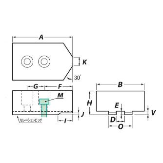 （株）アーム産業 北川用鉄生爪 HO 北川用鉄生爪 HO-10W60 H42