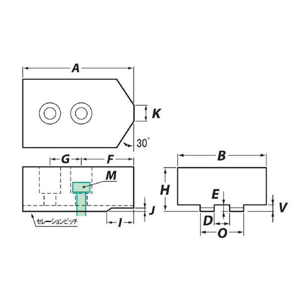 （株）アーム産業 北川用鉄生爪 B 北川用鉄生爪 B-212W80 H50