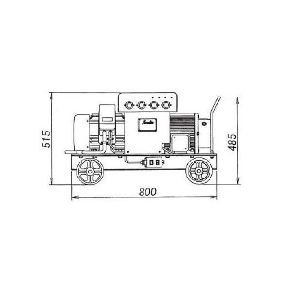 富士製砥（株） 高周波発生機(高周波グラインダ専用電源250Hz/240Hz) FG 高周波発生機 FG-605NE