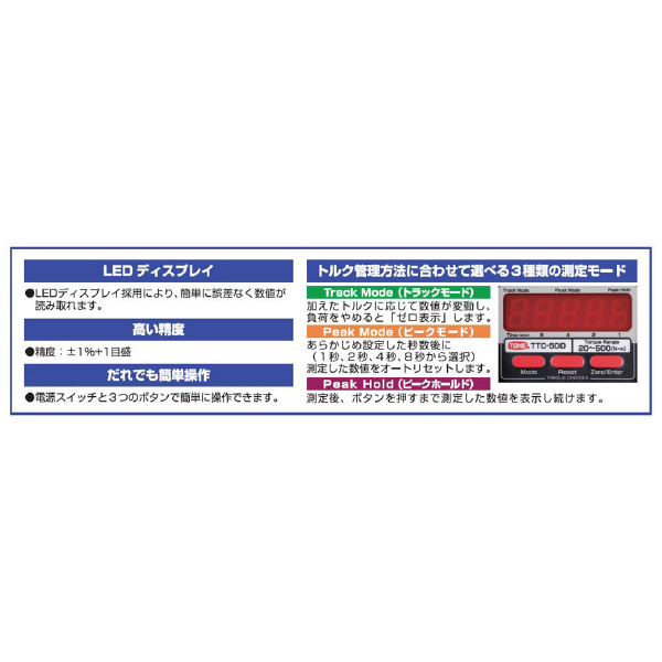 ＴＯＮＥ（株） トルクチェッカー TTC トルクチェッカー TTC-60