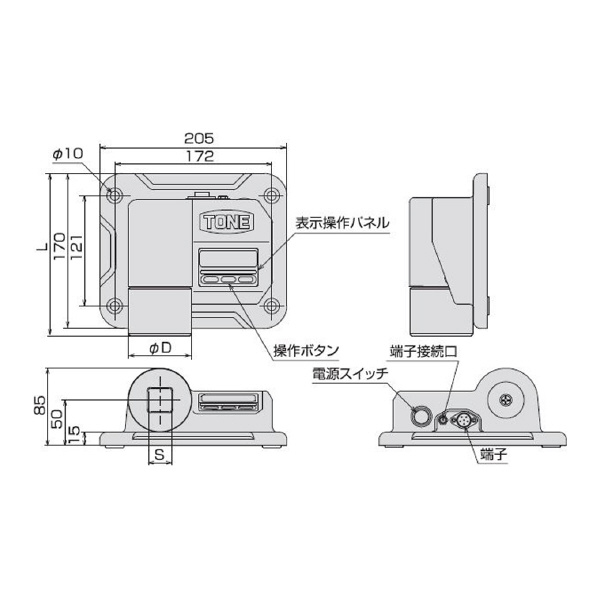 ＴＯＮＥ（株） トルクチェッカー TTC トルクチェッカー TTC-60