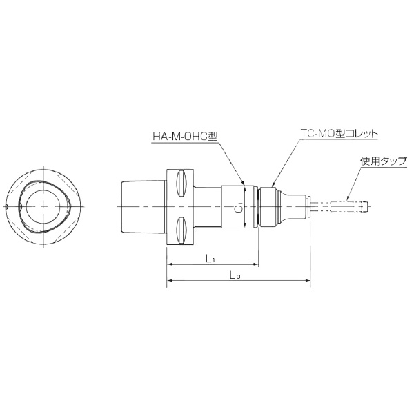 カトウ工機（株） HA－M－OHC型タッパー C-HA-M-OHC ＨＡ－Ｍ－ＯＨＣ型タッパー C6-HA412-M-OHC
