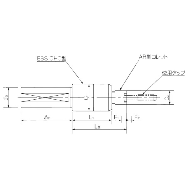 カトウ工機（株） ESS－OHC型タッパー STT-ESS-OHC ＥＳＳ－ＯＨＣ型タッパー STT32-ESS412-OHC