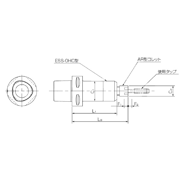 カトウ工機（株） ESS－OHC型タッパー C-ESS-OHC ＥＳＳ－ＯＨＣ型タッパー C6-ESS1022-OHC