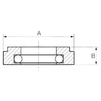 カトウ工機（株） DS/ER20型専用シーリングディスク(RF414-OHC型用) シーリングディスク DS/ER20-8.5(ﾌｧｲ8.5~8)