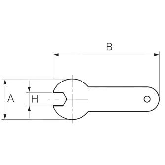 カトウ工機（株） スパナ SP-11_(ESS103用) スパナ SP-11_ﾐﾆｽﾊﾟﾅ(ESS103ﾖｳ)