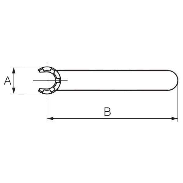 カトウ工機（株） スパナ AE-16M_(ESS412-OHC用) スパナ AE-16M_ﾐﾆｽﾊﾟﾅ(ESS412-OHCﾖｳ)