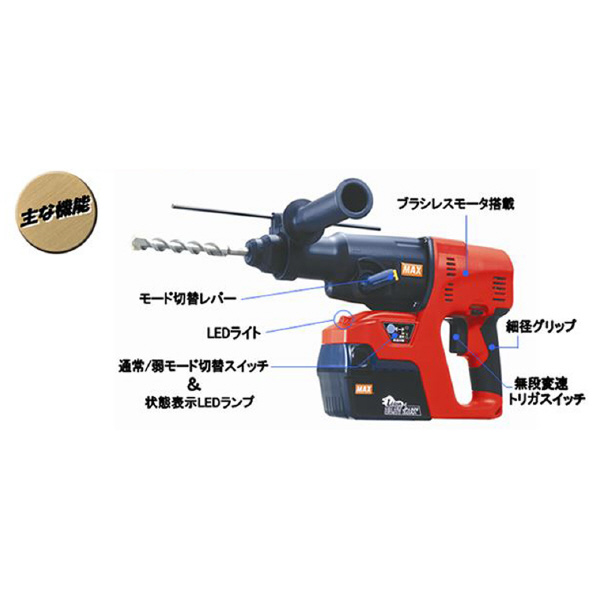マックス（株） ハンマドリル PJ-R ハンマドリル PJ-R265