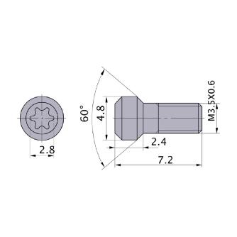 三菱マテリアル（株） クランプねじ TS クランプねじ TS351