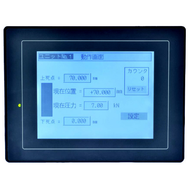 日本オートマチックマシン（株） サーボプレスユニット SBU サーボプレスユニット SBU150E-100