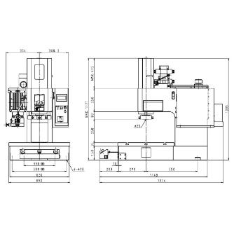 日本オートマチックマシン（株） 油圧プレス ハイスピードタイプ HYP 油圧プレス　ハイスピードタイプ HYP505DP