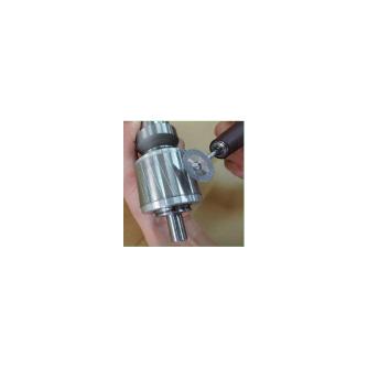 日本精密機械工作（株） 電着ダイヤモンドディスク 両面電着 軸径φ2.34 D 電着ダイヤモンドディスク　両面電着 D9613