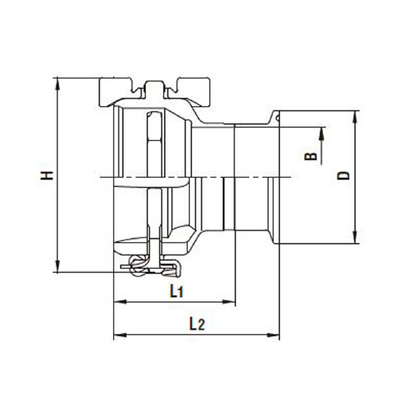 日東工器（株） サニタリーカプラ SEW-S-FR サニタリーカプラ SEW-2.0S-FR SUS