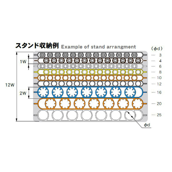 （株）ＭＳＴコーポレーション エンドミルのおうち スタンド EMO-STD エンドミルのおうち　スタンド　（２ヶ） EMO-STD3-2