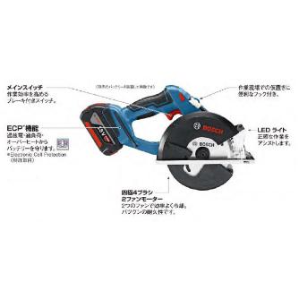 ボッシュ（株） バッテリーチップソーカッター バッテリーチップソーカッタ－ GKM18V-LIH