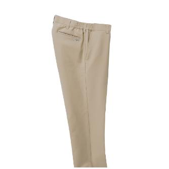 日新被服（株） 男子脇ゴムノータックスラックス S2019-04 男子脇ゴムノータックスラックス S2019-04-4L ﾍﾞｰｼﾞｭ