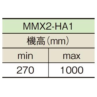 マルヤス機械（株） ベルトコンベヤ脚 MMX ベルトコンベヤ脚 MMX2-HA1-A-200-500